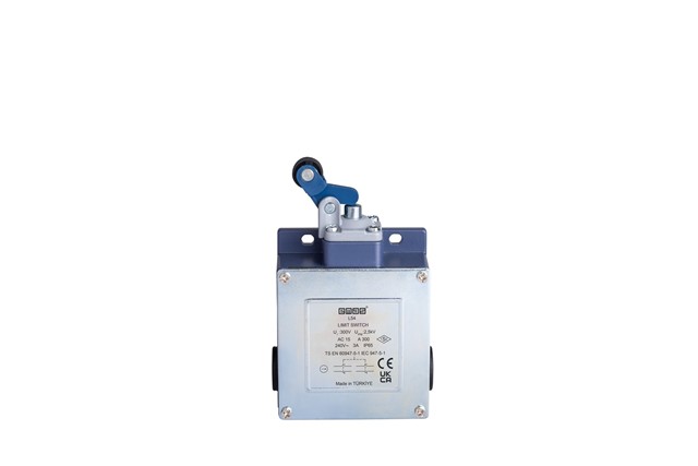 L54 Metal Body 14 mm Plastic Roller Lever Snap Action 2* (1NC+1NO ) Limit Switch